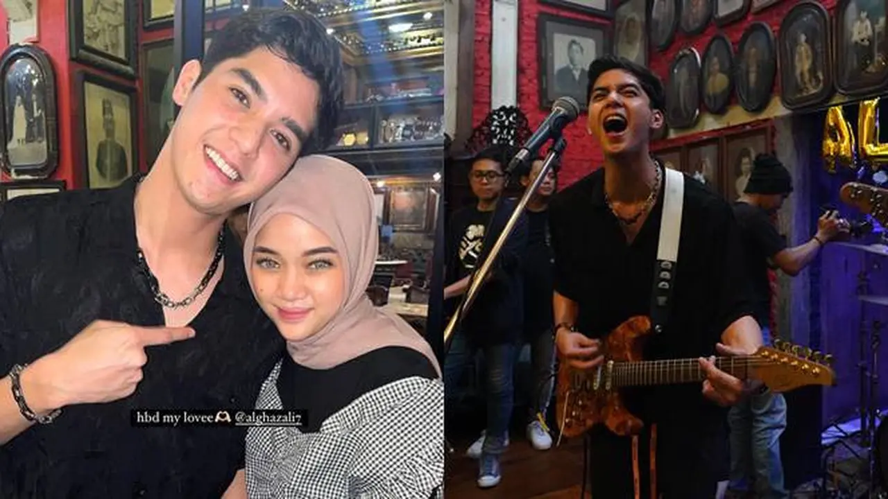 7 Momen Pesta Ulang Tahun Al Ghazali, Potretnya Bersama Teman Masa Kecil Jadi Sorotan