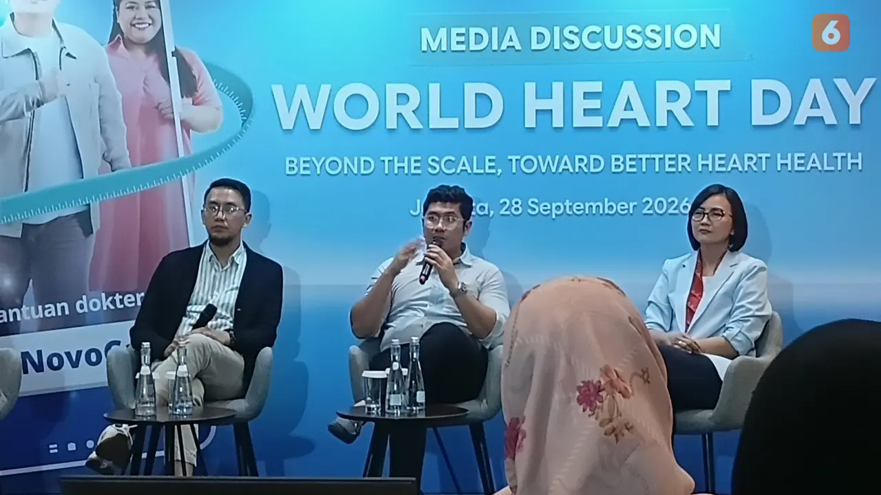 Diskusi Media World Heart Day 2026 yang diselenggarakan Novo Nordisk Indonesia