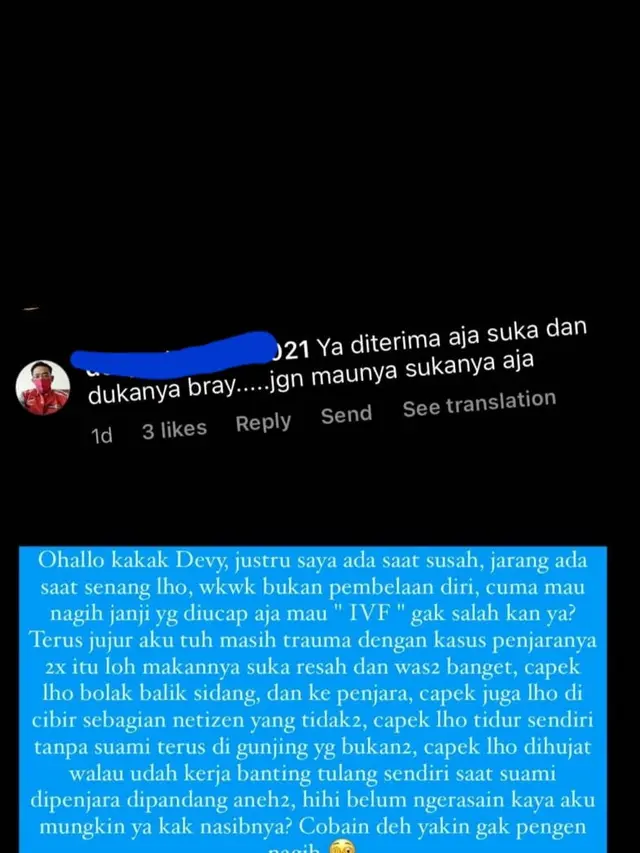 Unggahan Nora Alexandra. (Foto: Dok. Instagram @ncdpapl)