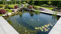 7 Cara Membuat Kolam Ikan Low Maintenance agar Tidak Cepat Keruh dan Bebas Lumut Berlebih