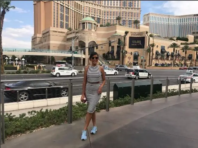 Titi Rajo Bintang sesak napas di Las Vegas (Foto: Instagram)