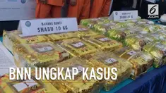 BNN mengungkap tiga kasus selama bulan maret 2018.