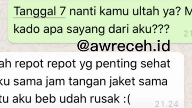 Chat Kocak Saat Menyindir Pacar Ini Bikin Ketawa Geli