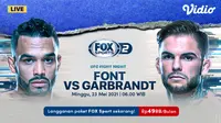 Streaming UFC Fight Night di FOX Sports Eksklusif Melalui Vidio. (Sumber : dok. vidio.com)