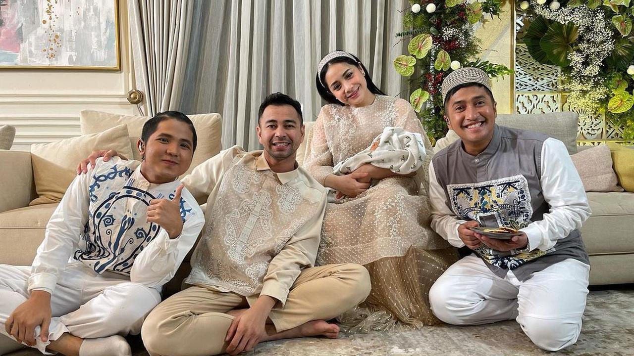 7 Momen Syukuran Akikah Anak Kedua Raffi Ahmad dan Nagita Slavina