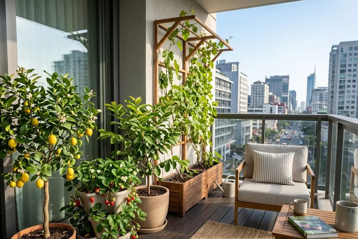 Tanaman Buah Mini yang Bisa Berbuah di Balkon Apartemen