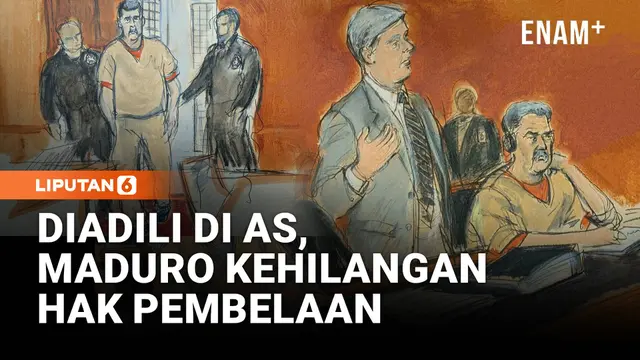 Sidang Maduro di AS Memanas, Hak Pembelaan Dipertanyakan