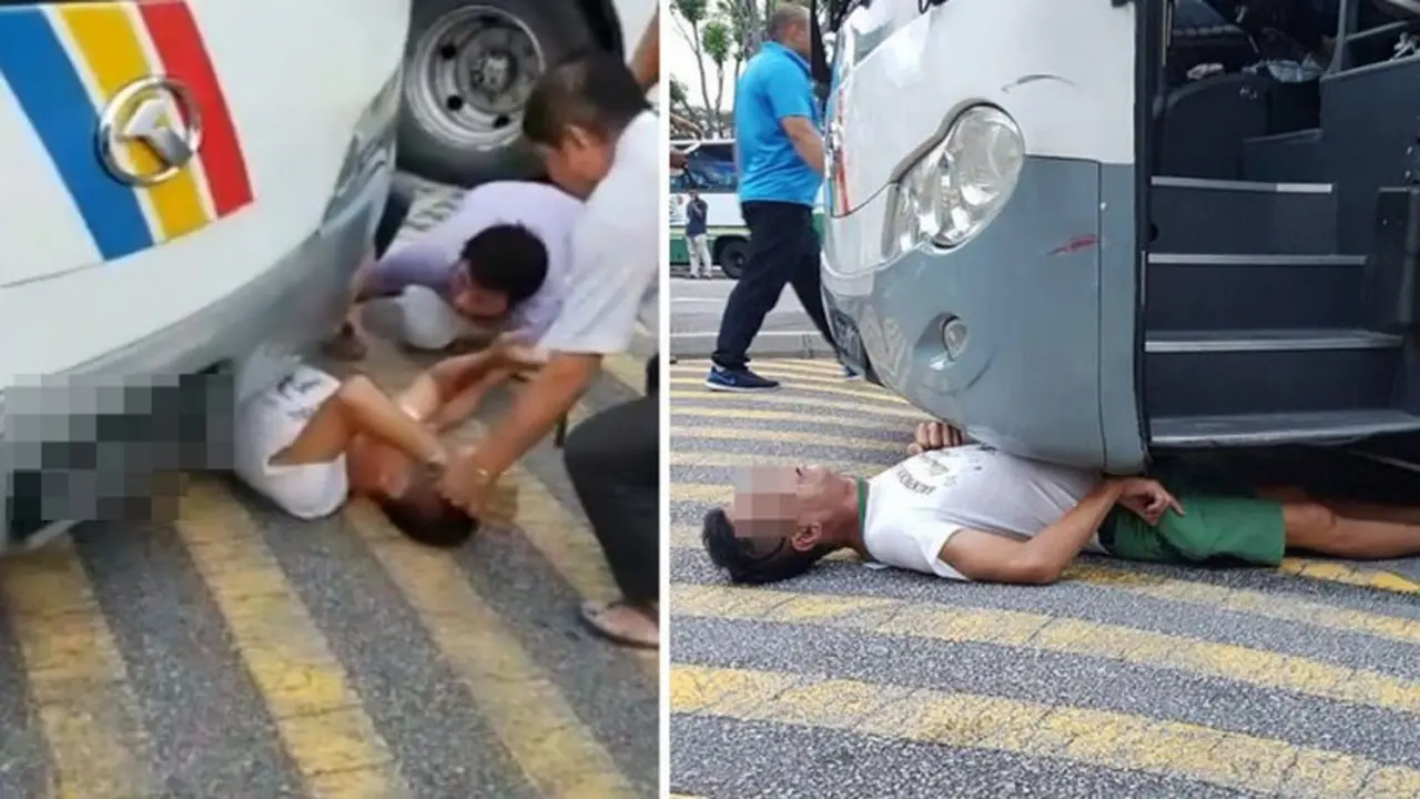Hampir Tewas, Lansia Di Singapura Berhasil Selamat Dari Kecelakaan Tragis