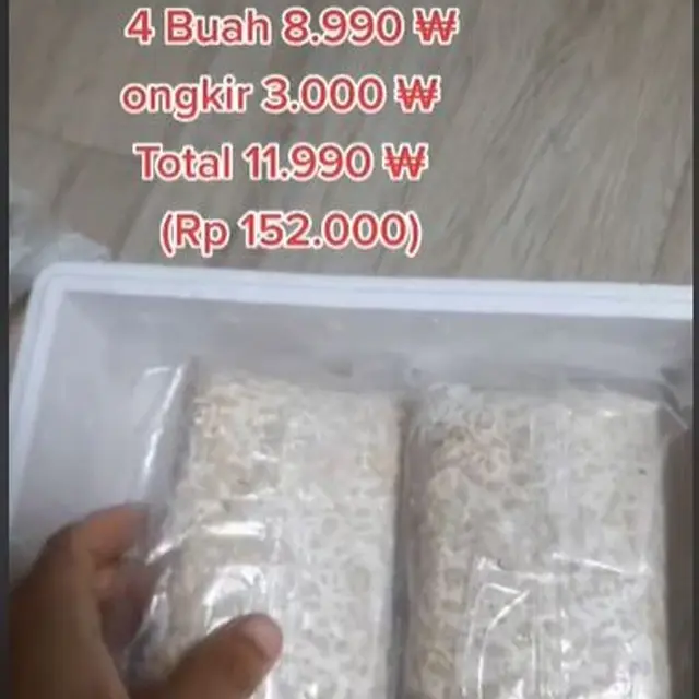 Wanita Indonesia Beli Tempe di Korea Selatan, Harganya Bikin Kaget