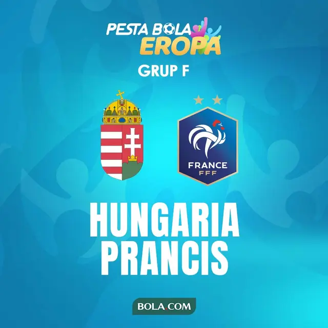 Piala Eropa - Euro 2020 Hungaria Vs Prancis