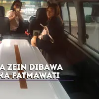 Sekitar pukul 12.00 WIB, Jenazah Yana Zein dipindahkan dari RS Mayapada ke rumah duka Fatmawati.