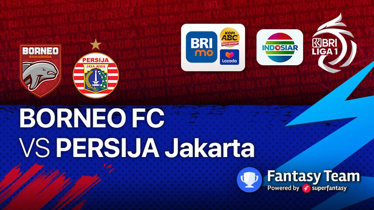 BRI Liga 1 2021 Senin, 29/11/2021 : Borneo FC vs Persija Jakarta