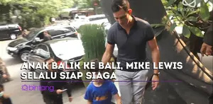 Mike Lewis tidak masalah jika anaknya kembali ke Bali bersama Tamara Bleszynski.
