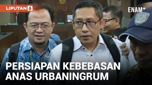 ANAS URBANINGRUM AKAN BEBAS BERSYARAT DARI LAPAS SUKAMISKIN HARI INI