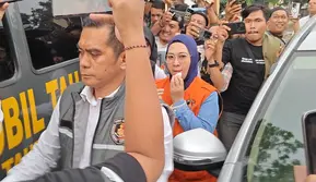 Mantan Bupati Gowa Husniah Talenrang Ditahan Kortas Tipidkor
