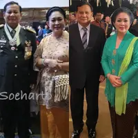 Lihat di sini beberapa potret gaya elegan Titiek Soeharto saat mendampingi Prabowo di berbagai kesempatan.