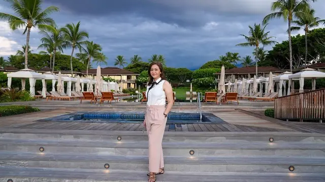 7 Momen Liburan Maia Estianty dengan Irwan Mussry Ke Hawaii, Kini Lanjut Ke LA