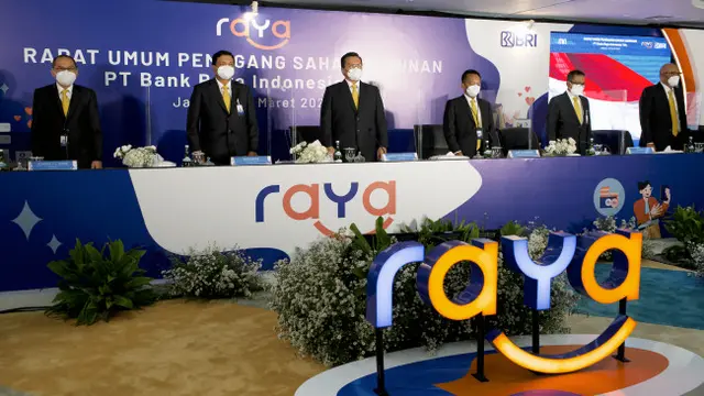 RUPST PT Bank Raya Indonesia Tbk/AGRO, Kamis (31/3/2022) (Foto: PT Bank Raya Indonesia Tbk)
