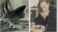 Jurnalis investigasi Inggris, William Thomas Stead, menulis cerita fiktif tentang tenggelamnya kapal penumpang raksasa, 26 tahun sebelum Titanic memulai pelayarannya. (The Vintage)
