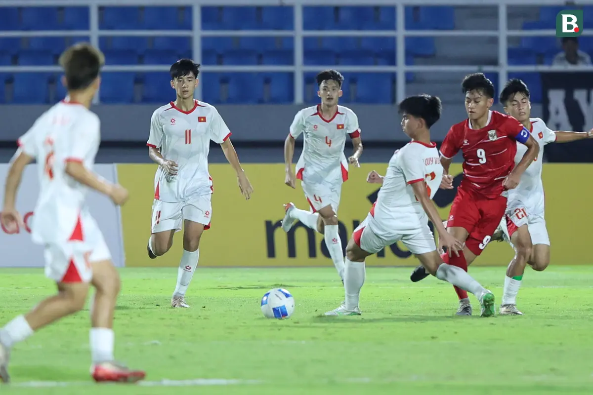 Foto: Timnas Indonesia U-17 Vs Vietnam di Piala AFF U-17 2026