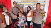 Anak berusia 5 tahun tiba-tiba hilang saat beristirahat di kawasan Metland Cileungsi, Kabupaten Bogor Kamis (20/4/2023). (Foto: Istimewa).