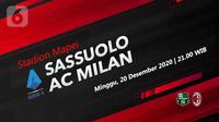 Sassuolo vs AC Milan (Liputan6.com/Abdillah)