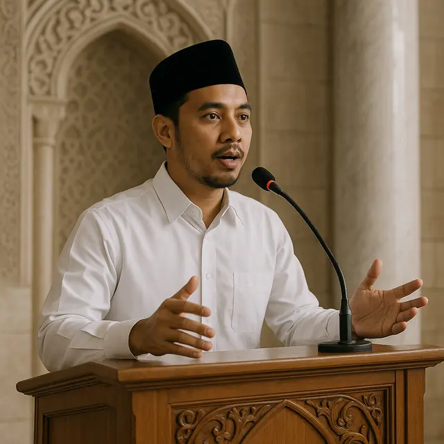 Pidato Maulid Nabi (Foto: Gemini AI)