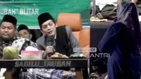 Jemaah wanita ini sebut Gus Iqdam sangat ganteng (SS: YT Santri)