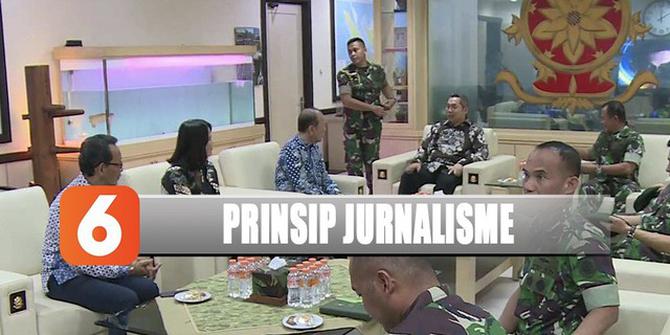 Silaturahmi dengan Emtek Grup, Pangkostrad: Berharap Media Usung Prinsip Jurnalisme