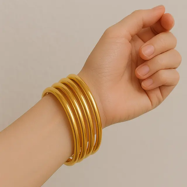Model Gelang Keroncong 24 Karat 5 Gram