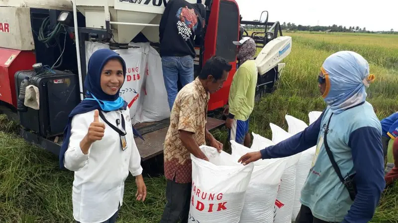 Di Tengah Pandemi Covid-19, Petani Sulawesi Tengah Berhasil Surplus Beras
