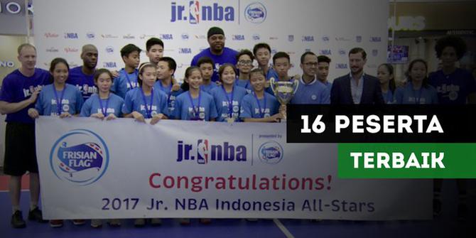 VIDEO: 16 Peserta Terbaik Junior NBA Indonesia Akan Terbang ke China
