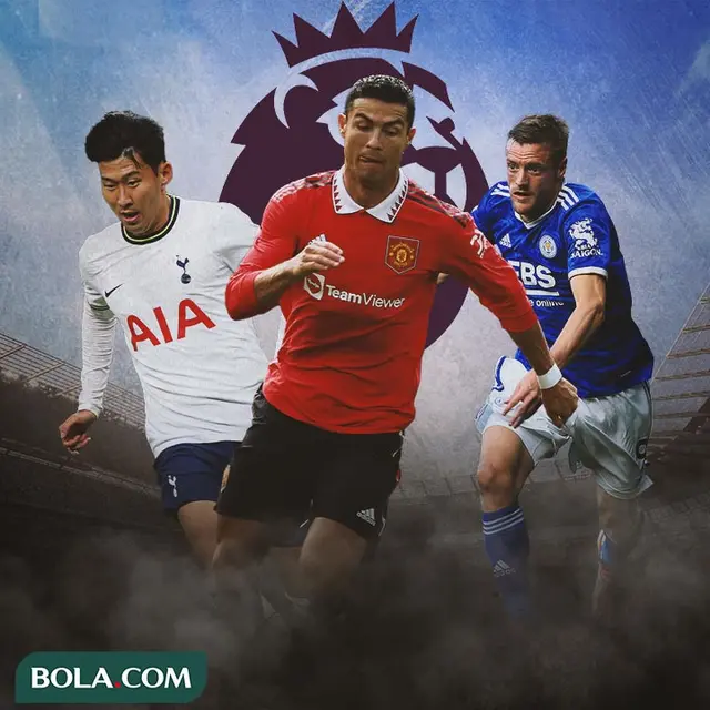 Premier League - Son Heung-min, Cristiano Ronaldo, Jamie Vardy