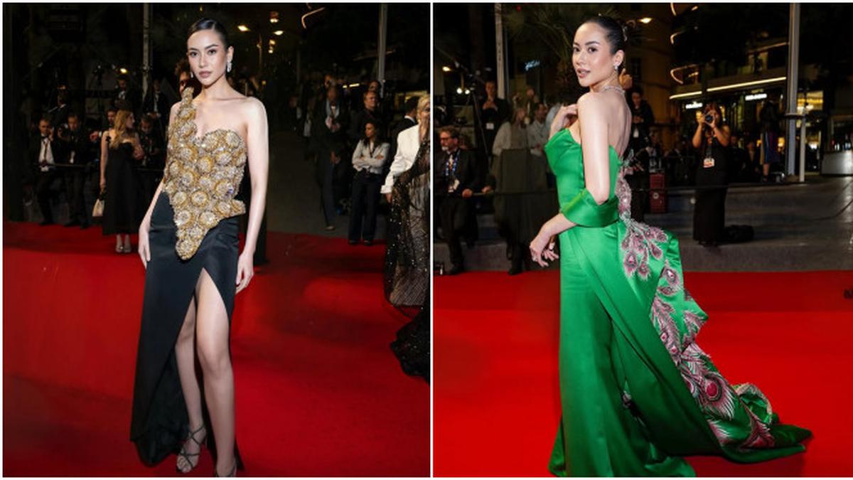 Ragam Gaya Elvira Devinamira Debut di Karpet Merah Festival Film Cannes 2025, Salah Satunya Pakai Gaun Desainer Indonesia