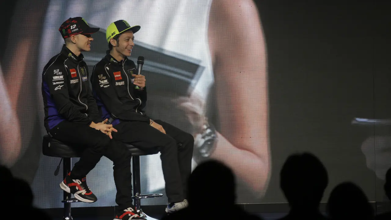 Pebalap Monster Energy Yamaha