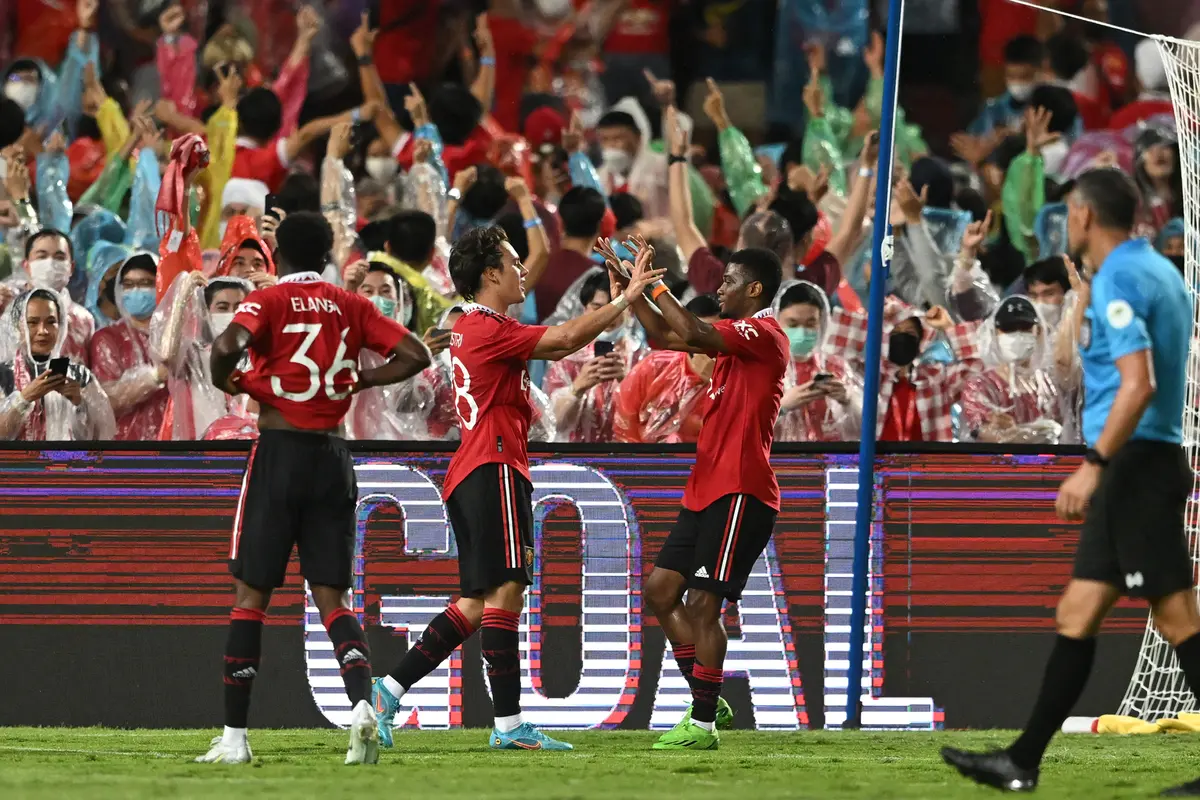 Facundo Pellistri - Manchester United - MU - 12 Juli 2022