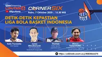 Banner Live Streaming Liga Bola Basket Indonesia (Liputan6.com/Abdillah)