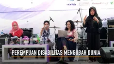 Acara bertajuk 'Perempuan Disabilitas Mengubah Dunia' ini diprakarsai oleh panitia yang hampir semuanya penyandang disabilitas.