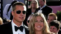Jennifer Aniston dan Brad Pitt Gagal Tampil Bareng di Oscar 2018
