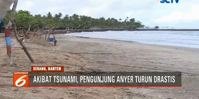 Wisata di Anyer Sepi Setelah Tsunami, Pengelola Rugi Miliaran Rupiah