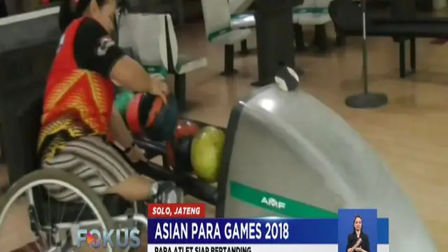 Tim para bowling Indonesia terus menggenjot latihan jelang Asian Para Games 2018.