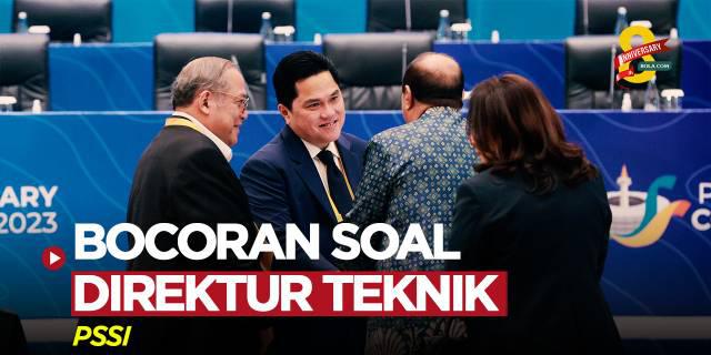 VIDEO: Erick Thohir Berikan Petunjuk Terkait Direktur Teknik Baru PSSI