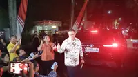 Anies Baswedan tiba di Cikeas untuk bertemu dengan Presiden ke-6 Susilo Bambang Yudhoyono (SBY). (Liputan6.com/Winda Nelfira)