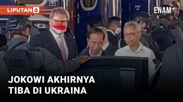 Jokowi Tiba di Ukraina