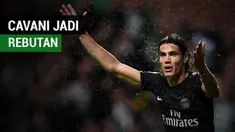 Edinson Cavani dikabarkan Daily Mail jadi rebutan Juventus, Inter Milan dan Napoli.
