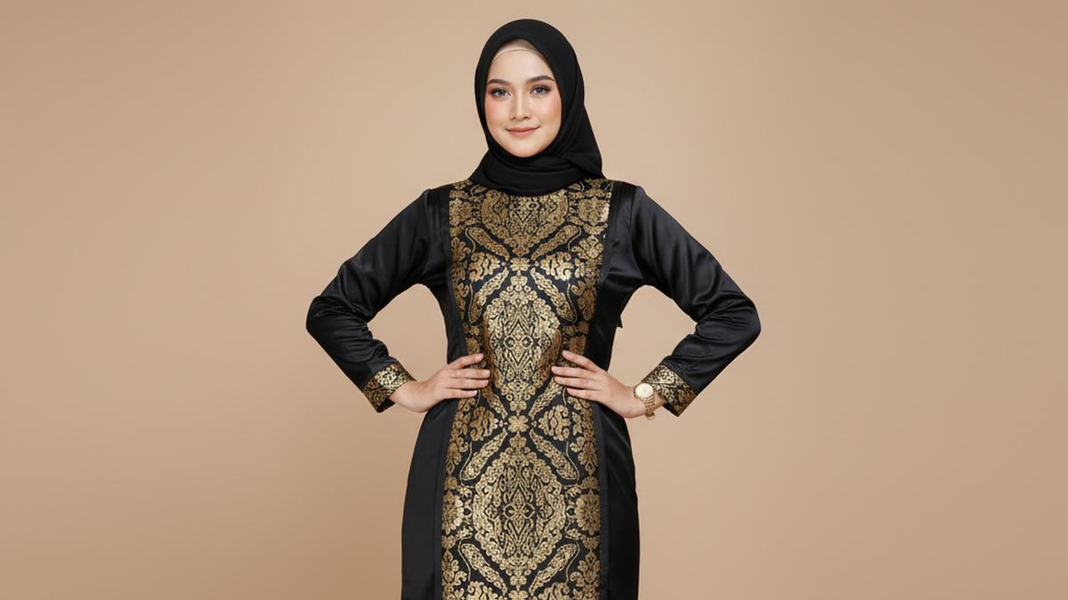 8 Model Gamis Sutra Kombinasi Batik Pilihan 2026, Anggun dan Berkelas