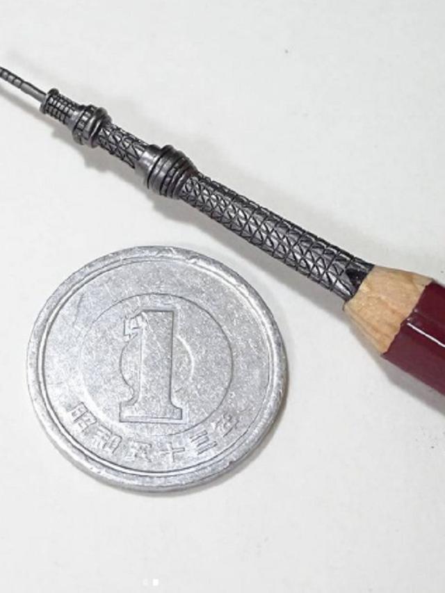 Sangat Detail, 10 Karya Ukiran Pensil Ini Bikin Takjub