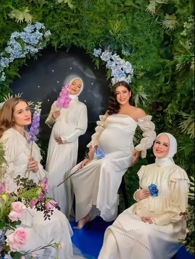 6 Potret Maternity Shoot Ria Ricis, Cut Meyriska, Jessica Iskandar, Yasmine Wildblood