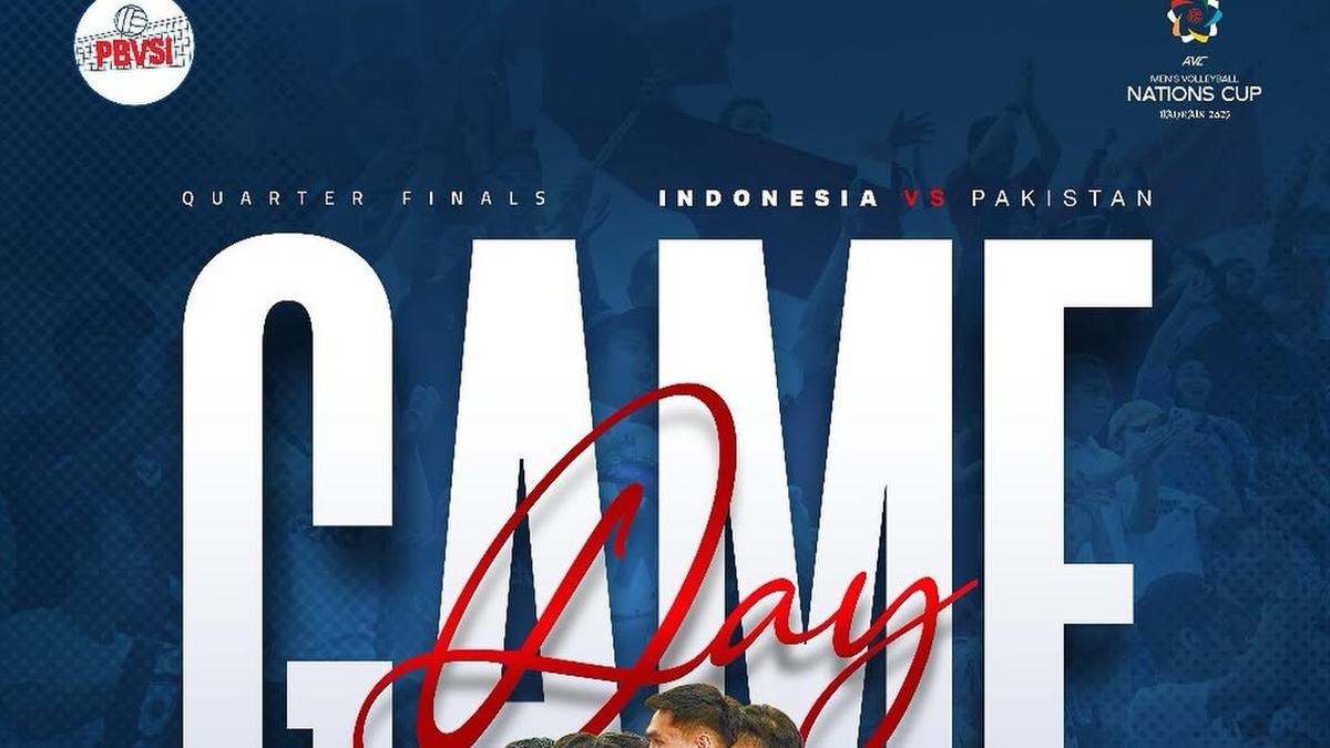 Link Live Streaming Perempat Final AVC Nations Cup 2025 Indonesia vs Pakistan, Sebentar Lagi Tayang di Vidio