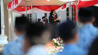 Bupati Banyuwangi Ipuk Fiestiandani berikan sambutan di momen hHari Kebangkitan Nasional (Istimewa)